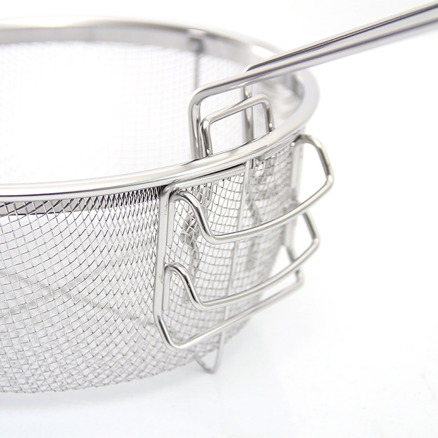 Household Round Frying Basket Can Be Folded