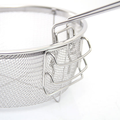 Household Round Frying Basket Can Be Folded