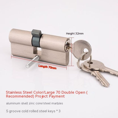 Indoor Door Copper Cylinder 70 Bedroom