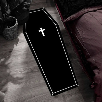 Halloween Theme Carpet Cashmere Floor Mat Non-slip