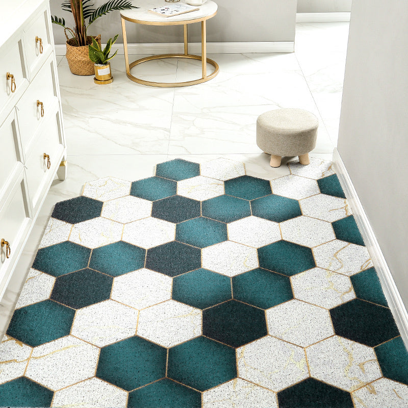 Nordic Door Floor Mat Entryway Silk Ring Foot Carpet