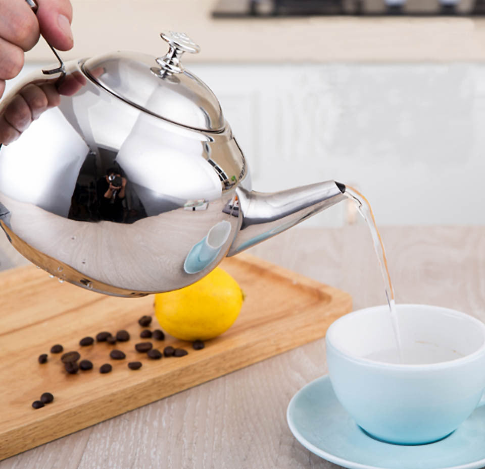 Thickened Stainless Steel Tea Kettle With Strainer