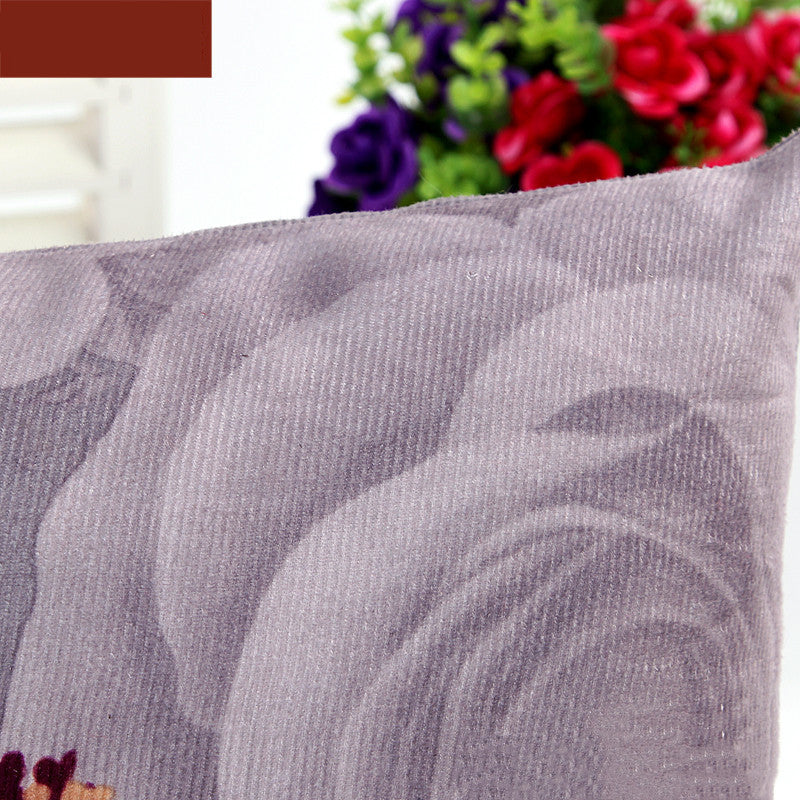 Peony Printing And Dyeing Classic Throw Pillow Cushion Cover