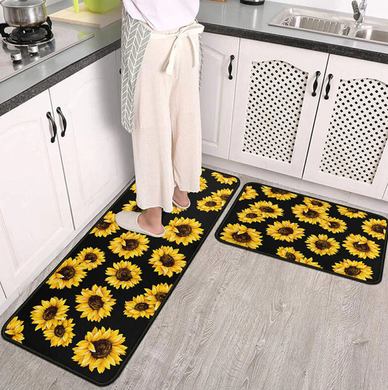 Kitchen Long Floor Mat Carpet Bathroom Water Absorption