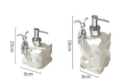 Ceramic Hand Sanitizer Storage Bottle