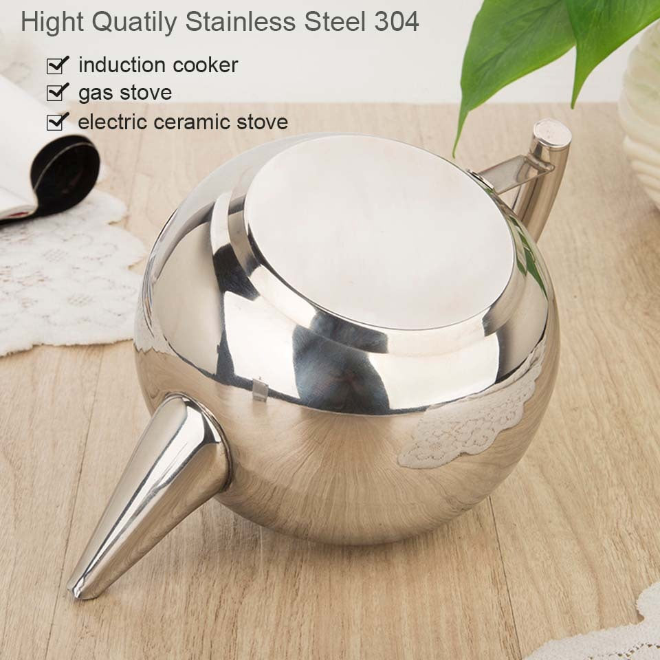 Thickened Stainless Steel Tea Kettle With Strainer