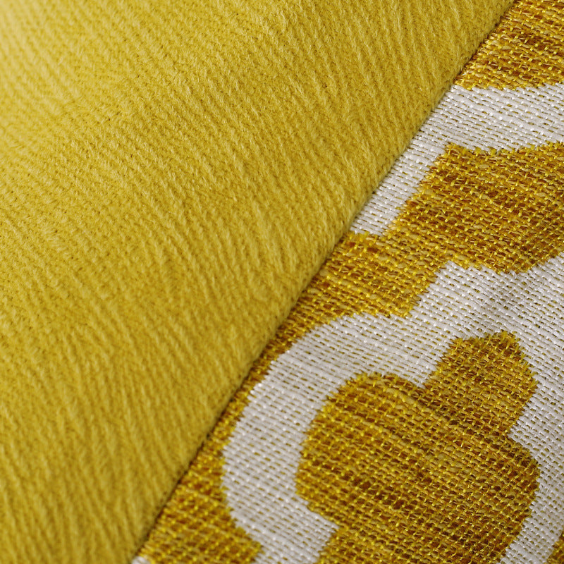 Cotton And Linen Yarn-dyed Sofa Cushion Pillowcase Simple