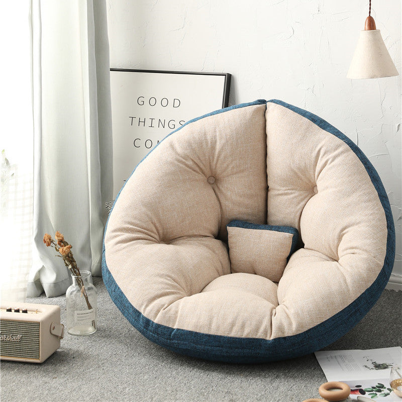 Folding Beanbag Fabric Sofa Small Family