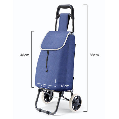 Household Shopping Cart Portable Folding Hand Pull