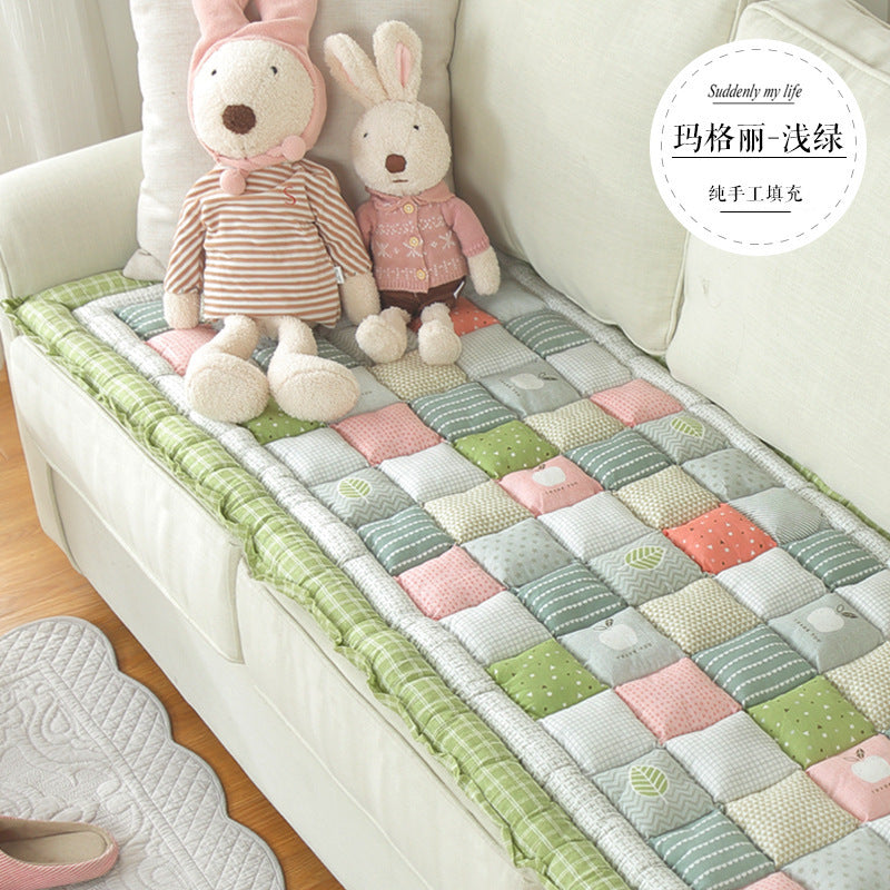 Steamed Bread Cushion Non-slip Leather Sofa Cover Cover