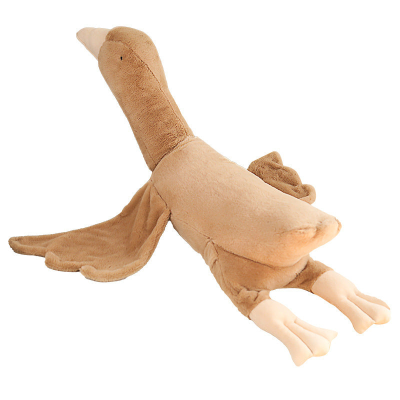 Cute Big Goose Pillow, Big White Goose Plush Doll, Duck