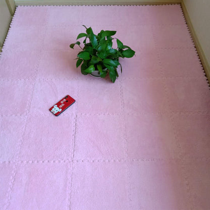 Plush Carpet Bedroom Girly Style Room Bedside Princess Stain-resistant Easy To Care Whole Shop Mosaic Foam Floor Mat