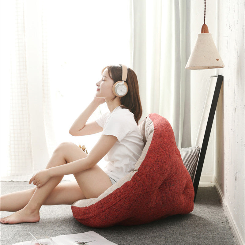 Folding Beanbag Fabric Sofa Small Family
