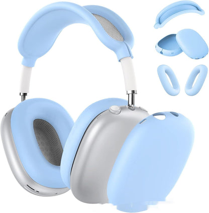 Earphone Case Silicone Earphone Case Bluetooth Headphone Case Head-mounted Protective Case