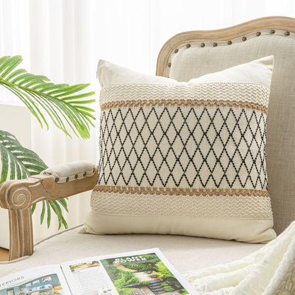 New Cotton And Linen Bohemian Pillow And Cushion Cover
