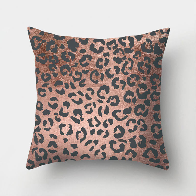 Leather Velvet Pillowcase Sofa Cushion Cover