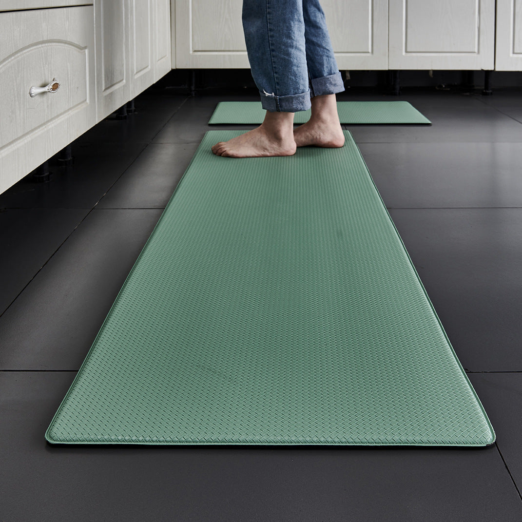 Household Thick Leather PU Kitchen Carpet Floor Mat