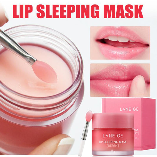 Original LANEIGE Strawberry Fruit Lip Sleeping Mask Moisturize Nourish Lip Balm Fade Lip Lines Lip Care Korean Cosmetics 3/20g